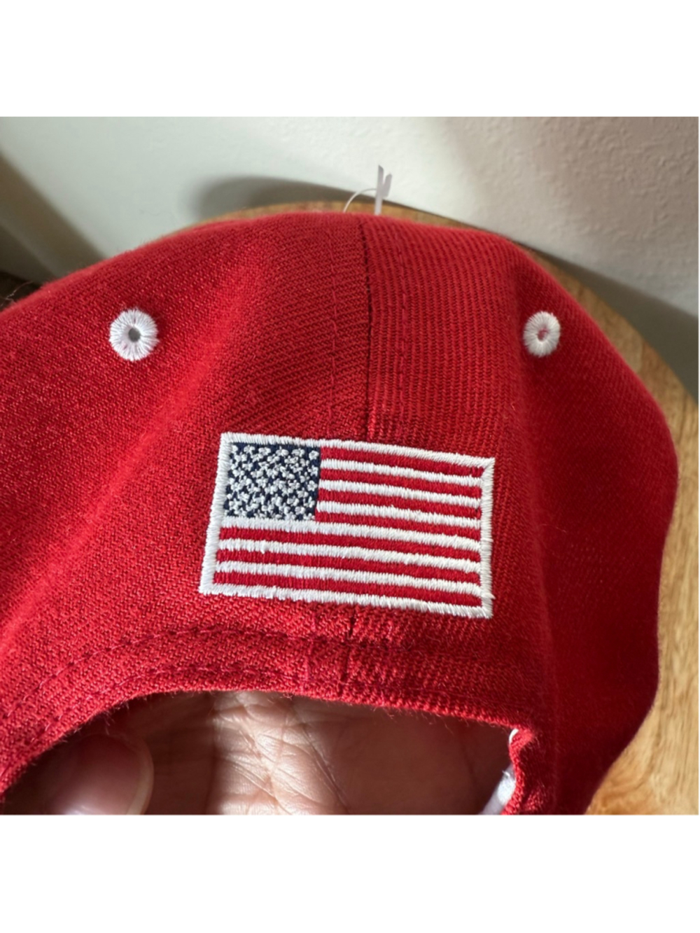 Men's New Era Red New York Yankees Adjustable Baseball Cap One Size - Picture 7 of 13